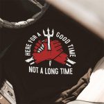 Here For A Good Time Printed Casual Men's Hoodie